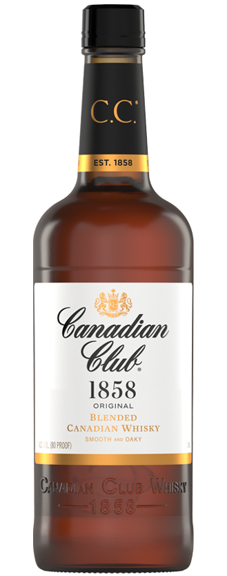 Bottle of Canadian Club® 1858 Whisky
