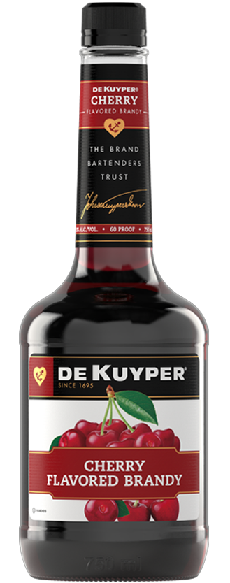 Bottle of DeKuyper® Cherry Flavored Brandy

