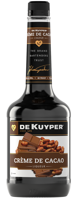Bottle of DeKuyper® Creme de Cacao Dark
