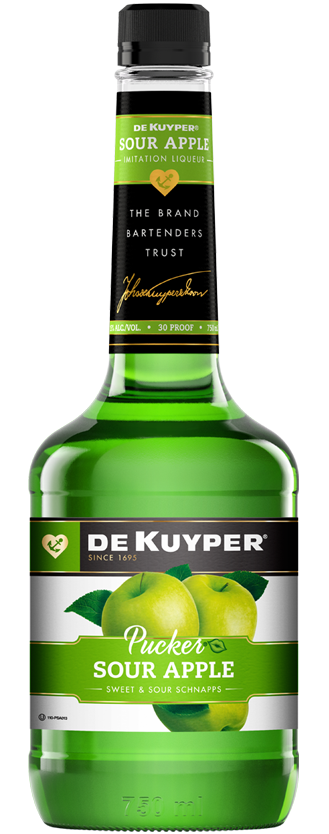 DeKuyper® Pucker® Sour Apple Schnapps Liqueur
