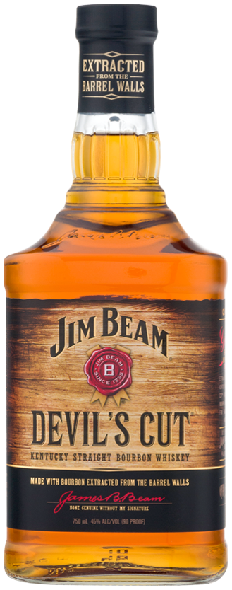 Bottle of Jim Beam® Devil’s Cut® Bourbon
