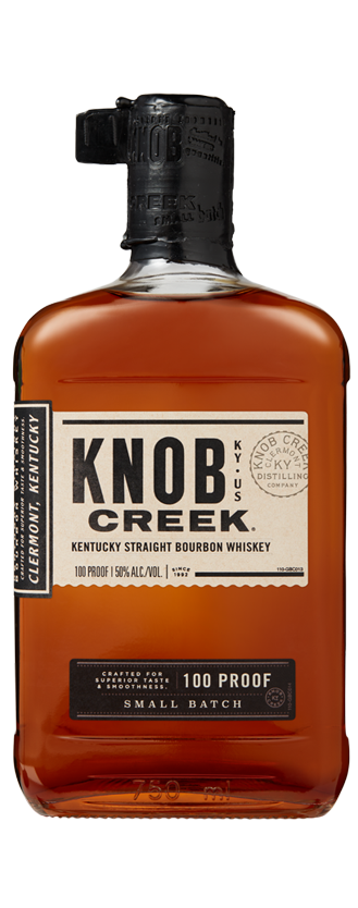 Bottle of Knob Creek® Straight Bourbon Whiskey
