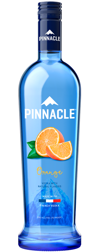 Bottle of Pinnacle® Orange Vodka
