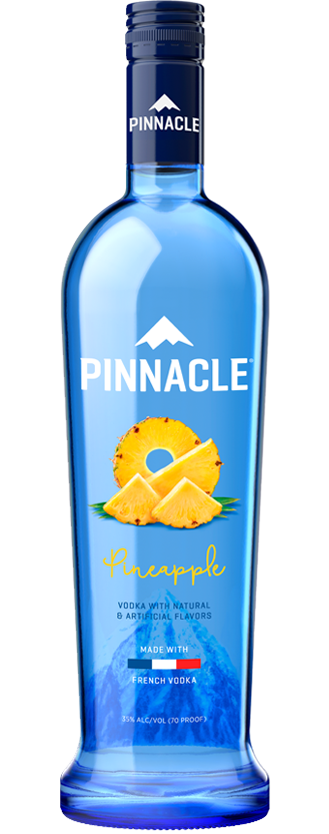 Bottle of Pinnacle® Pineapple Vodka
