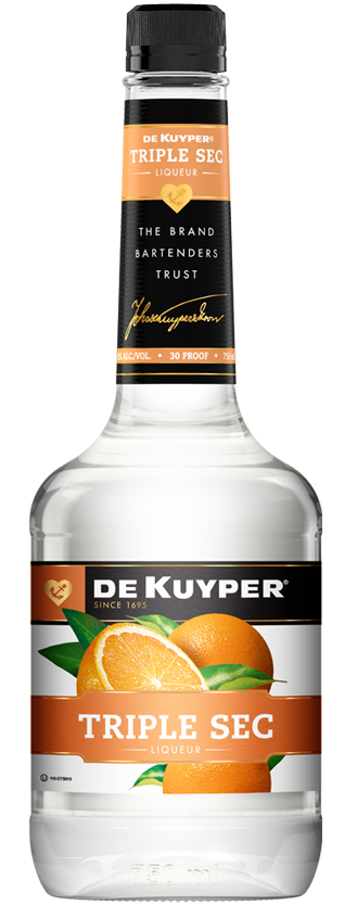 Bottle of DeKuyper® Triple Sec Liqueur
