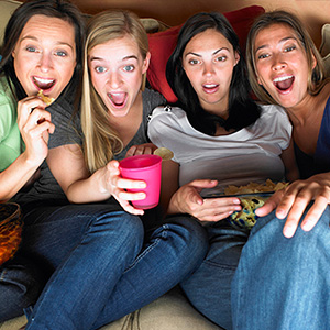 Movie night with the Girls