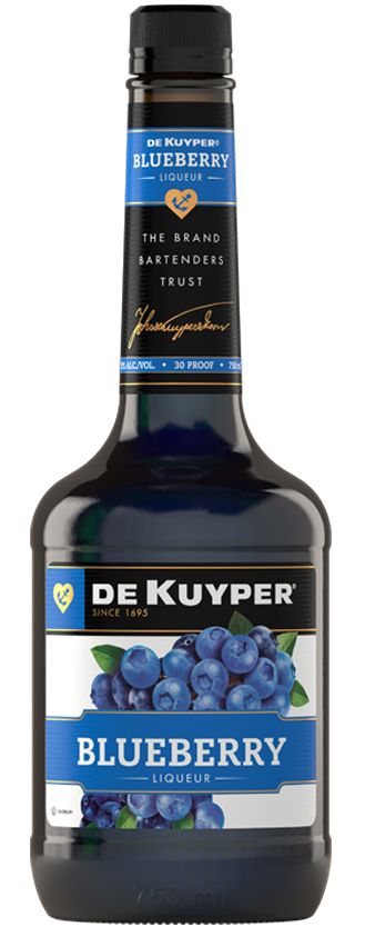 Bottle of DeKuyper® Blueberry Schnapps
