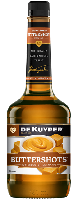 Bottle of DeKuyper® Buttershots® Schnapps
