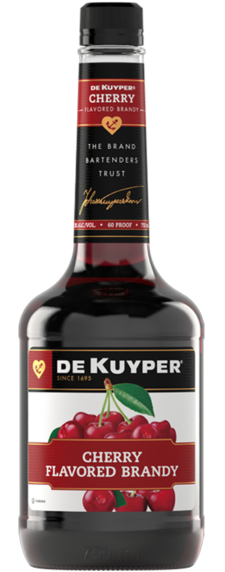 Bottle of DeKuyper® Cherry Flavored Brandy