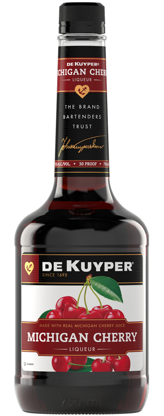 Bottle of DeKuyper® Michigan Cherry