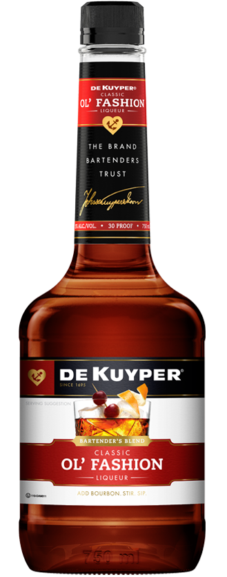 Bottle of DEKUYPER® OL FASHION