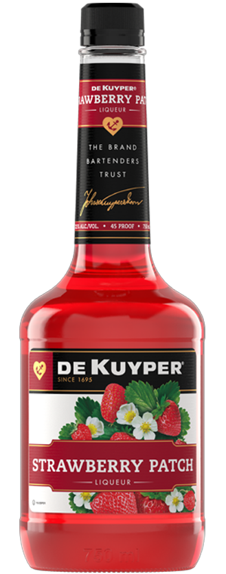 Bottle of DeKuyper® Strawberry Patch Schnapps
