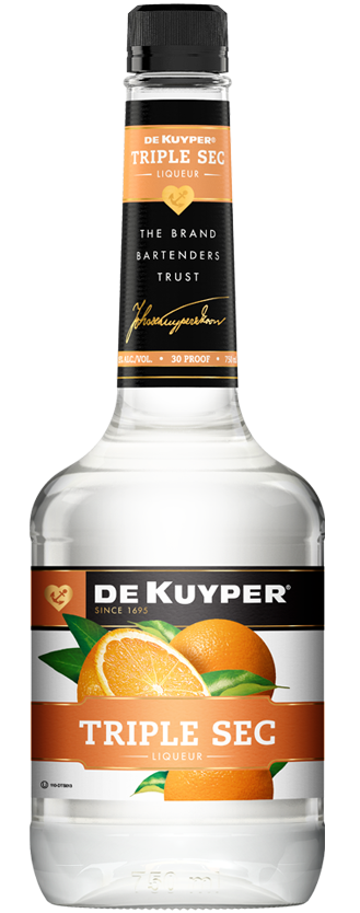 Bottle of DeKuyper® Triple Sec
