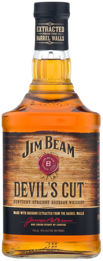 Bottle of Jim Beam® Devil’s Cut® Bourbon
