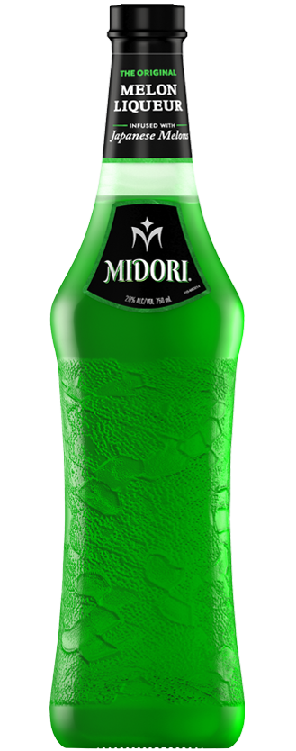 Bottle of Midori® Melon Liqueur