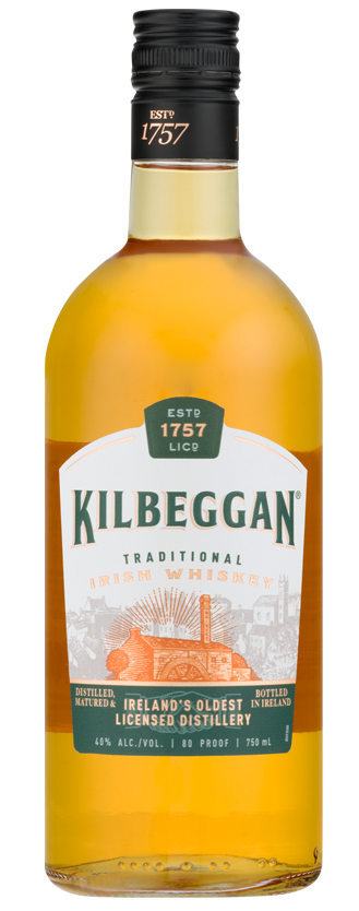 Bottle of Kilbeggan® Irish Whiskey
