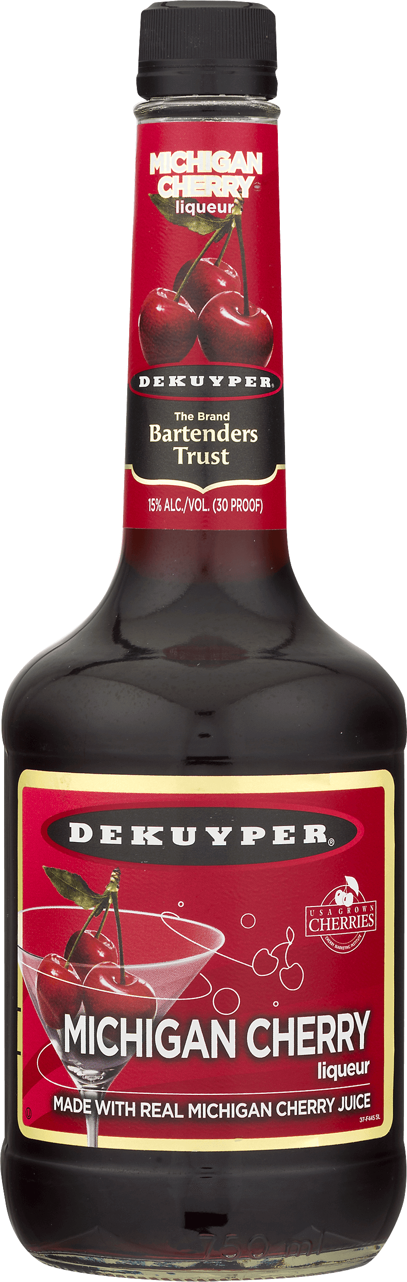Bottle of DeKuyper® Michigan Cherry