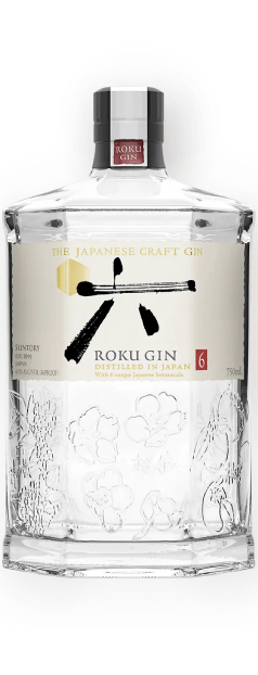 Bottle of Roku Craft Gin