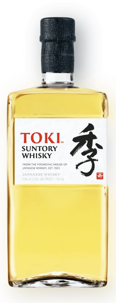 Bottle of Suntory Whisky Toki