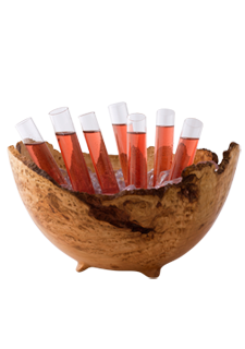 Glass of Eerie Apple Shots
