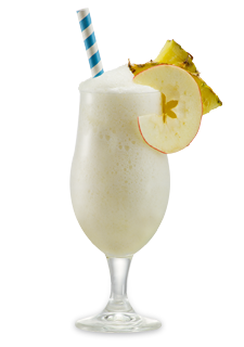 Glass of Apple Colada