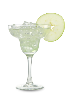 Glass of Apple Puckerita