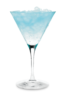 Glass of Breathe Easy Aquatini