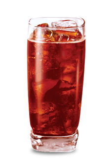 Glass of Canadian Cherry Cola
