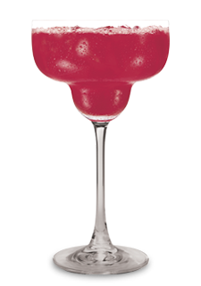 Glass of Cherry Margarita