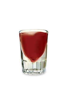 Glass of Cherry Red Punch