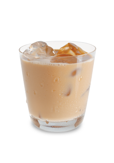 Glass of Choco-Peppermint Shake