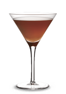 Glass of French Martini
