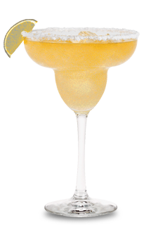 Glass of Peach Margarita