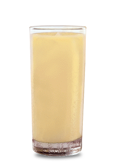 Glass of Peach 'N' Cream