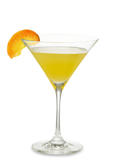 Glass of Peachtree® Martini