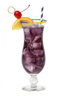 Glass of Purple Zydeco