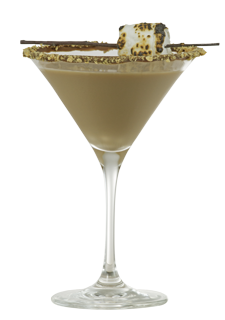 Glass of Smore-Tini