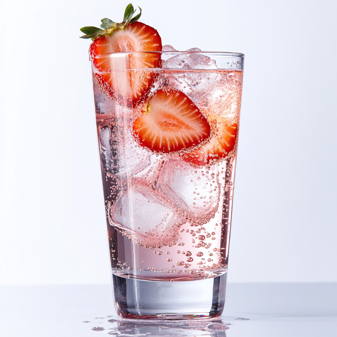 Glass of Berry Breeze