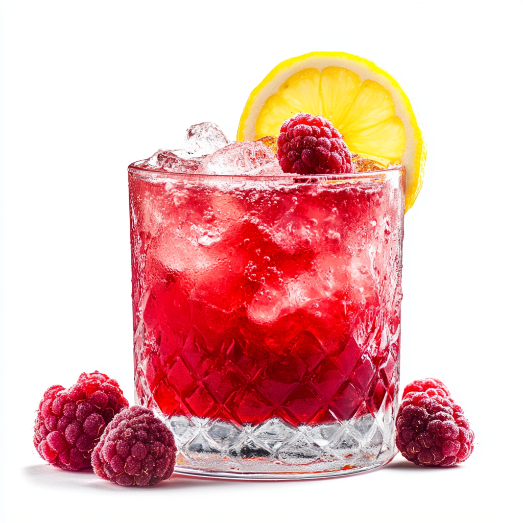 Glass of Maple Berry Smash