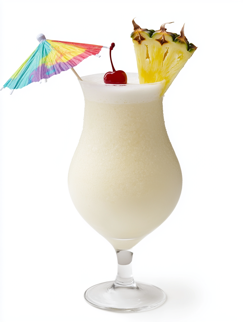 Glass of Banana Colada